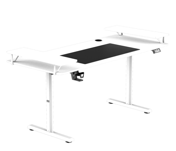 Ultradesk HIGHLANDER XXL Elektryczna regulacja Białe - 1287974 - zdjęcie 4
